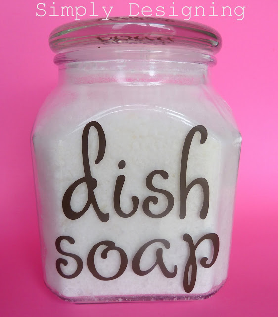 dish soap simply designing