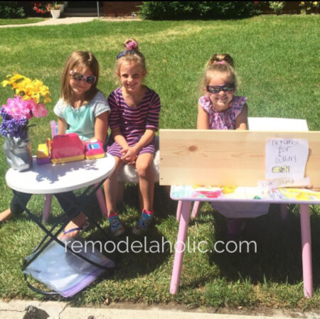 Remodelaholic Girls Lemonade Stand 1