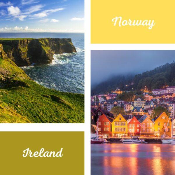 Ireland Vrs Norway Nothern Europe Travel 1