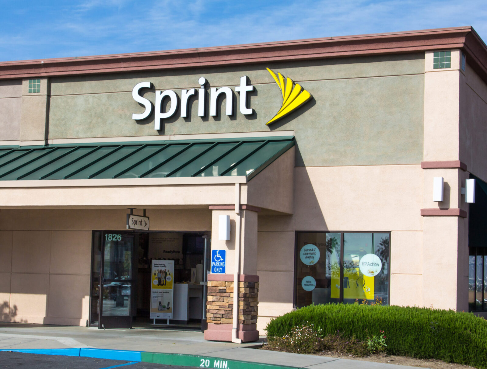 Sprint Store Exterior