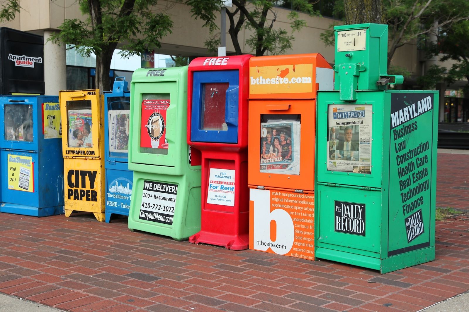 Newspaper Boxes