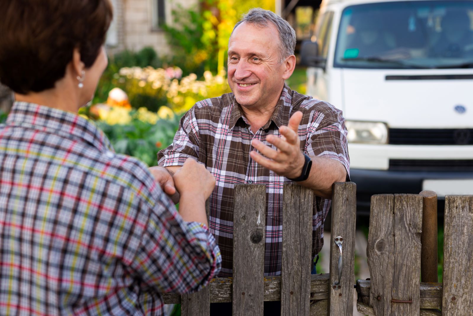 Talking To Neighbor