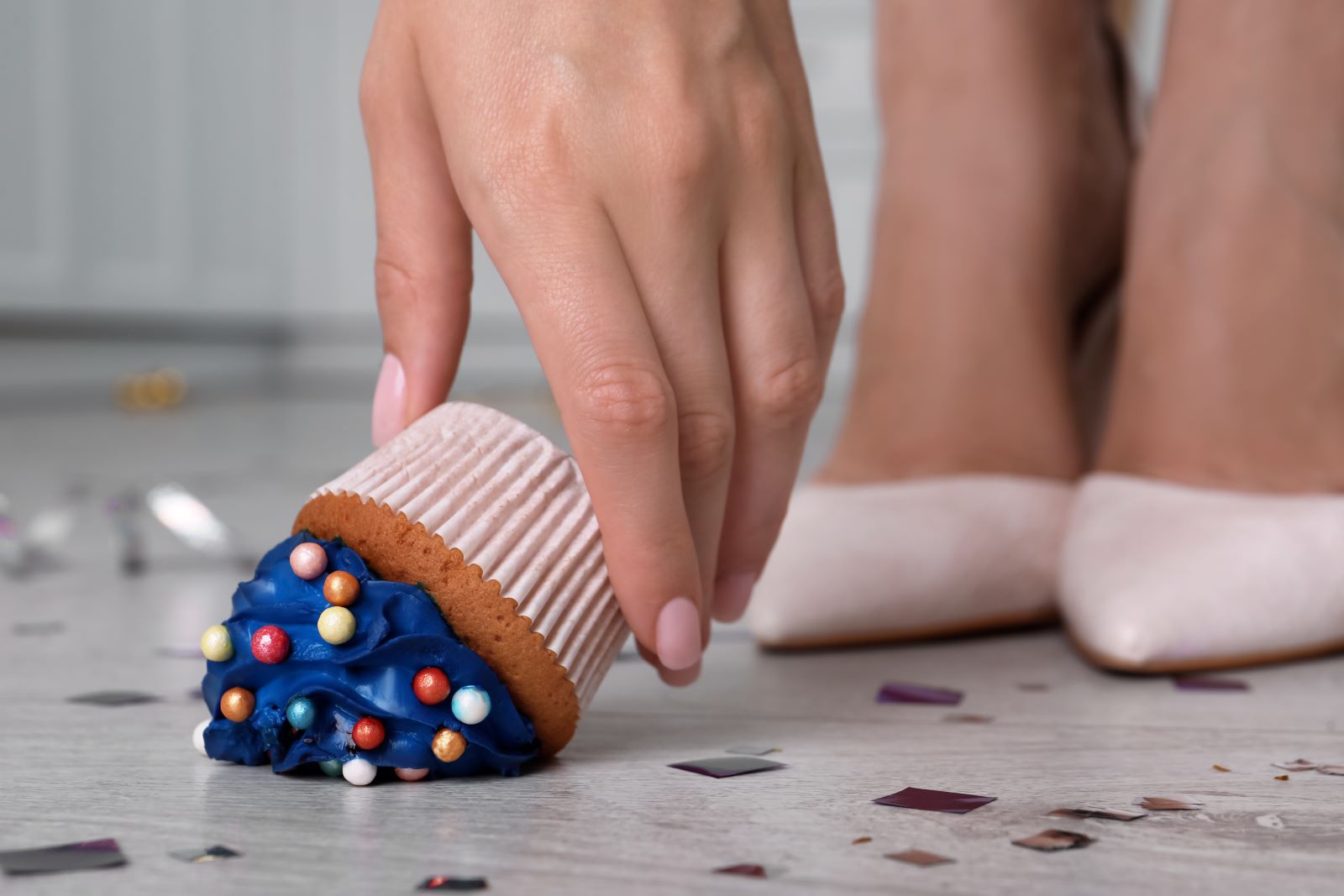 Cupcake On Floor