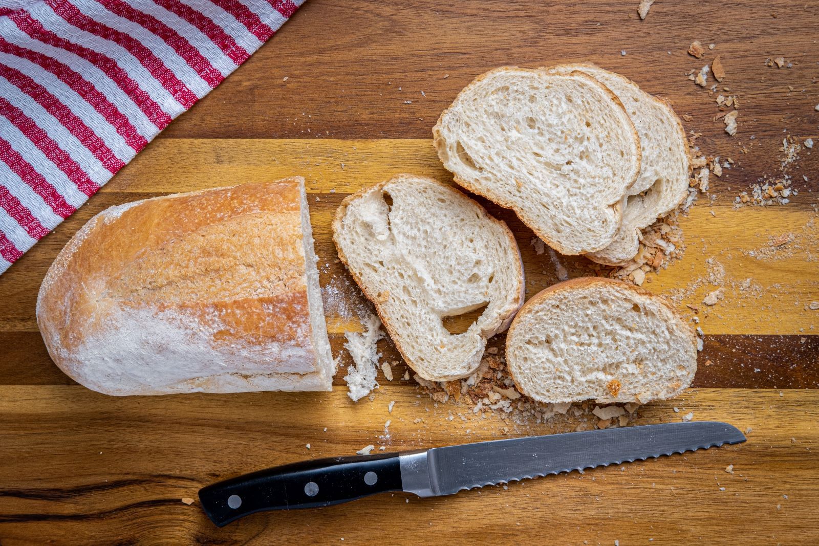 Bread And Serrated Knife