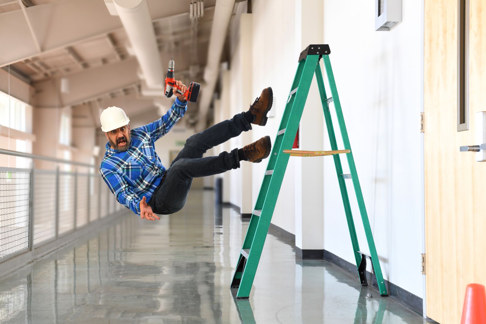 Falling Off Ladder