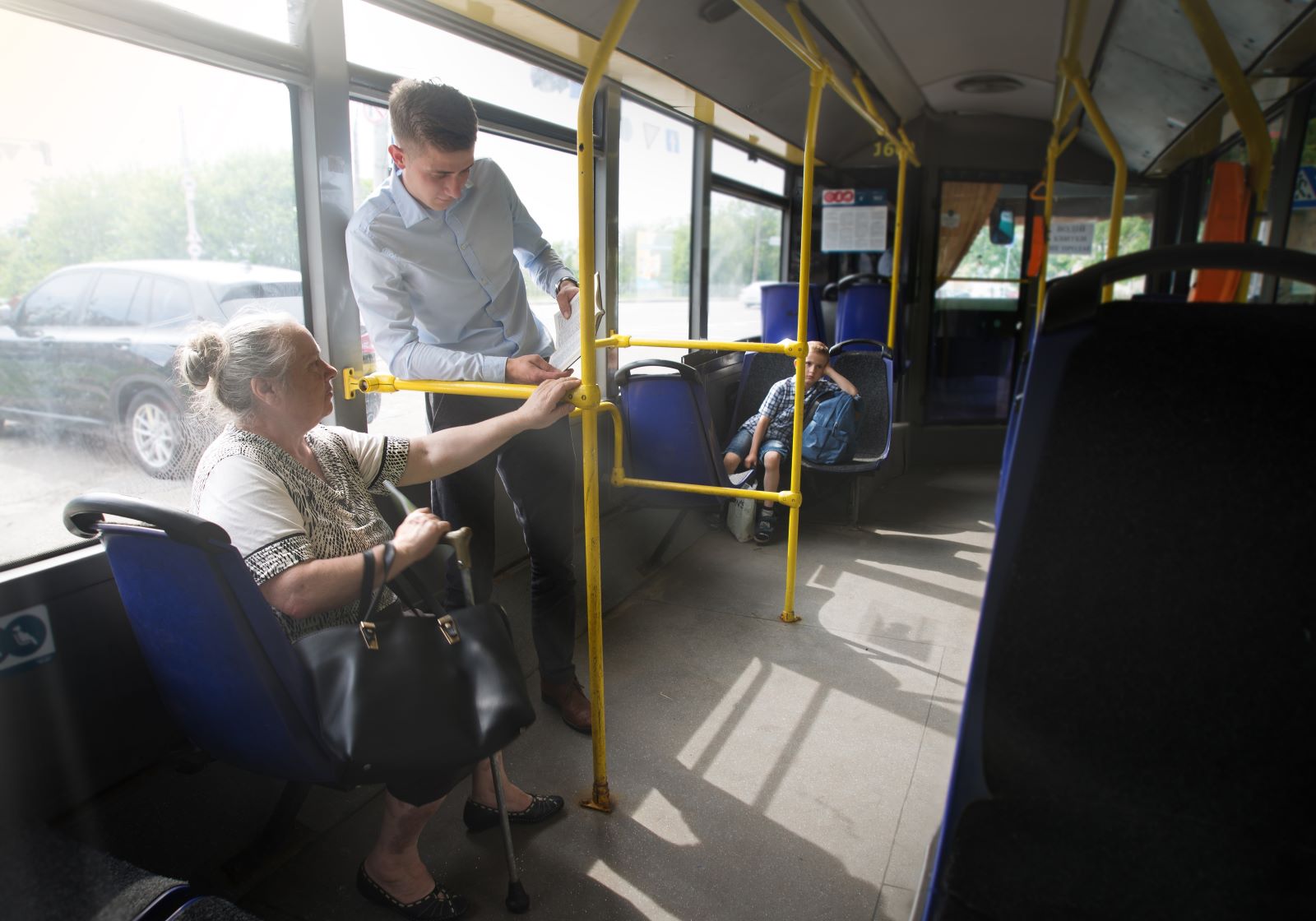 Giving Up Seat Bus